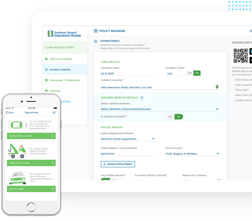 First Notice of Loss Software &amp; Solutions fnol insurance