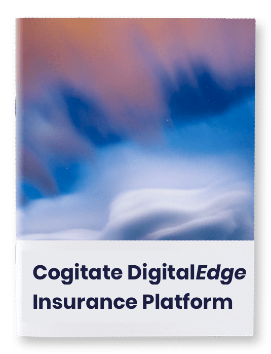 Cogitate DigitalEdge Insurance Platform Datasheet