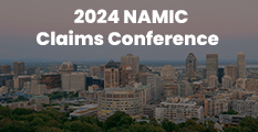 NAMIC Claims Conference 2024 - Insurance software for claims management